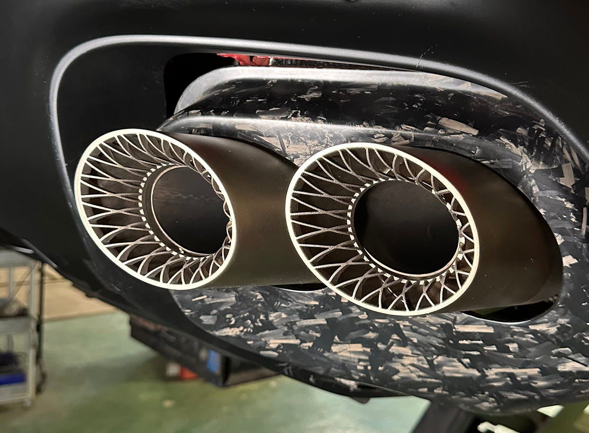 iPE Titanium Cat Back System - Ferrari Purosangue (H Pipe)