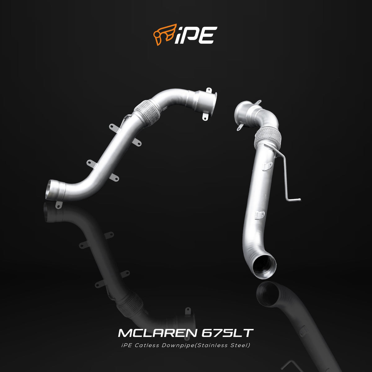 iPE Catless Downpipe - McLaren 540C, 570S, 570GT, 600LT, 12C, 650S and 675LT