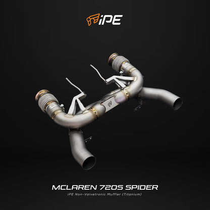 iPE Titanium Cat Back System - McLaren 720S