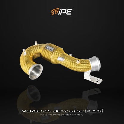 iPE Downpipe - Mercedes-Benz 3.0T M256 (E53, CLS53, GT43, GT53, GLE450, GLE53, S450) (OPF)