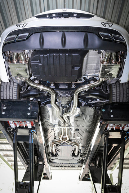 iPE Titanium Cat Back System - Mercedes-AMG C63 and C63 S W205 (Electric Valvetronic Muffler)