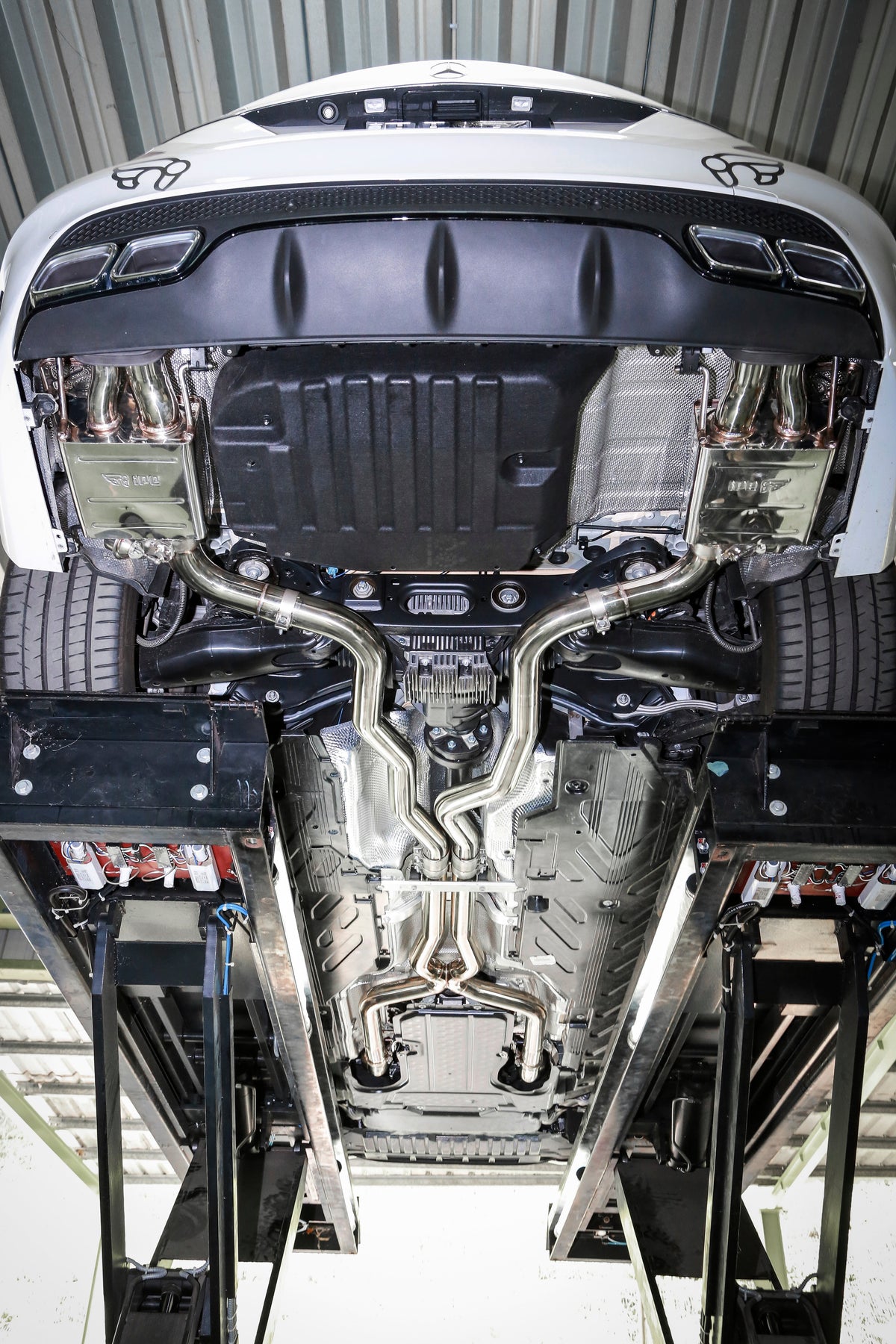 iPE Cat Back System - Mercedes-AMG C63 and C63 S W205 (Electric Valvetronic Muffler)
