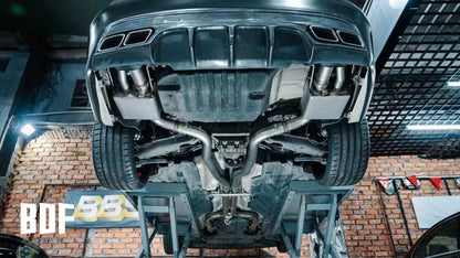 iPE Titanium Cat Back System - Mercedes-AMG C63 and C63 S W205 (Electric Valvetronic Muffler)