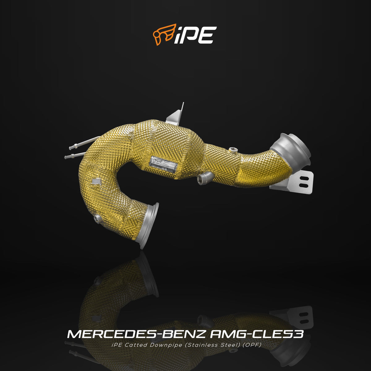 iPE Downpipe - Mercedes-AMG CLE53 A236 and C236 (OPF)