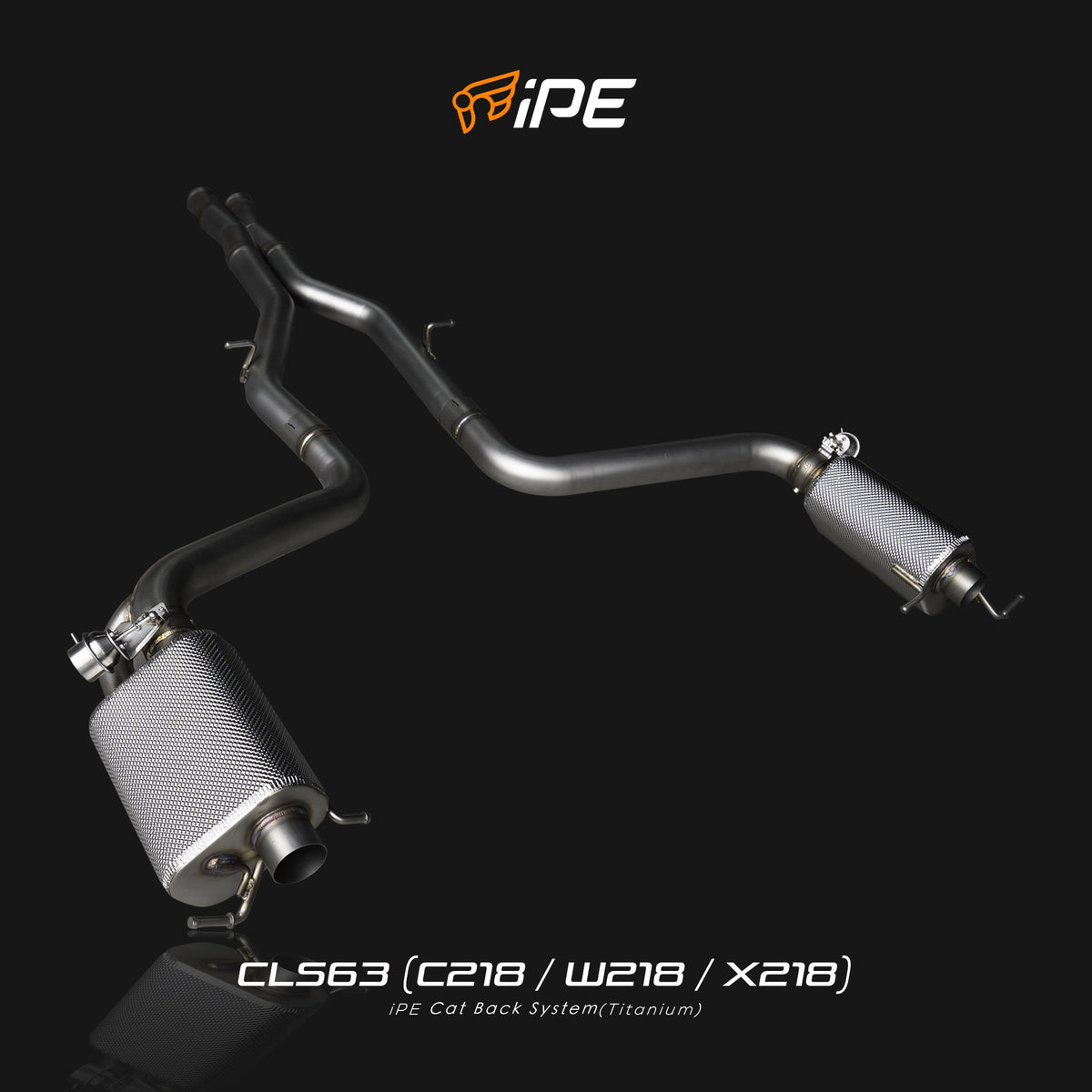 iPE Cat Back System - Mercedes-AMG CLS63 C218 (RWD & 4Matic)