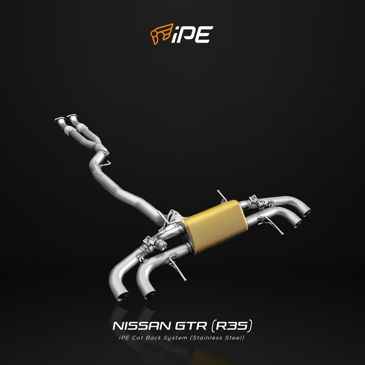 iPE Cat Back System - Nissan GT-R R35
