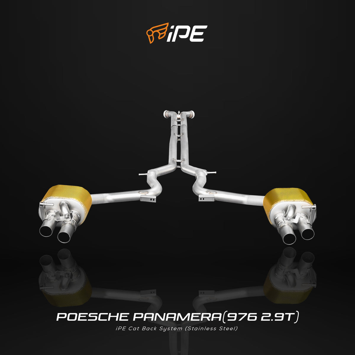 iPE Rear Valvetronic System - Porsche Panamera S and 4S 976 2.9T