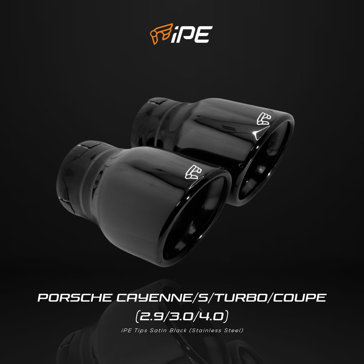 iPE Cat Back System - Porsche Cayenne Turbo E3 4.0T