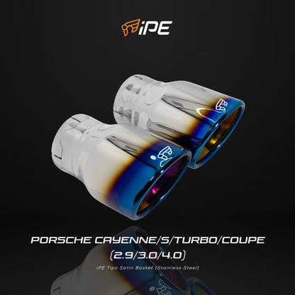 iPE Cat Back System - Porsche Cayenne E3 3.0T and Cayenne E3.2 3.0T (With PASM)