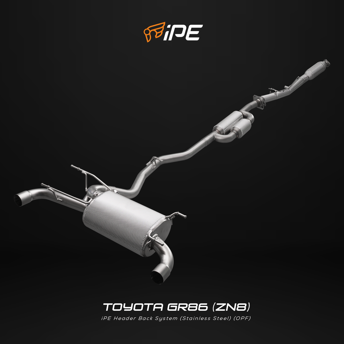 iPE Cat Back System - Subaru BRZ ZD8 and Toyota GR86 ZN8