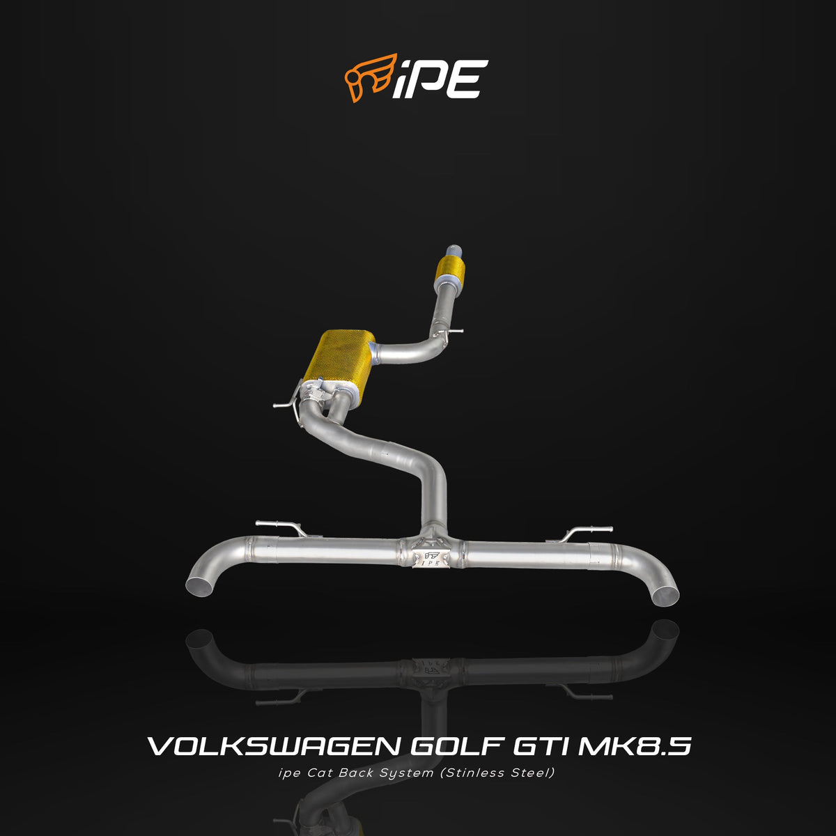 iPE Cat Back System - Volkswagen Golf GTI Mk8.5