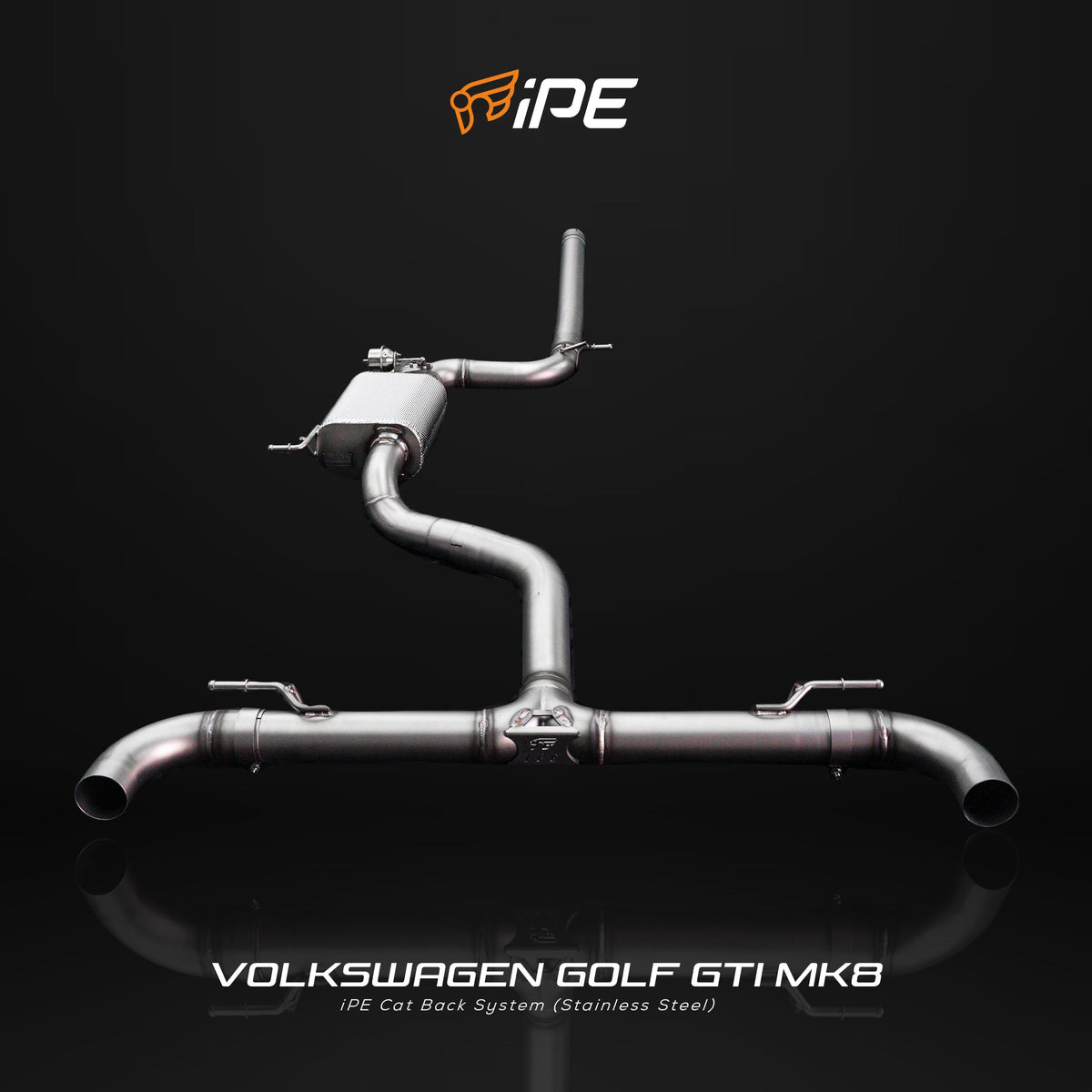 iPE Cat Back System - Volkswagen Golf GTI Mk8