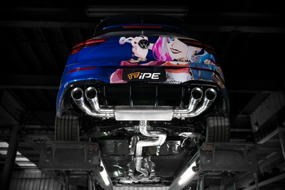 iPE Cat Back System - Volkswagen Golf R Mk8