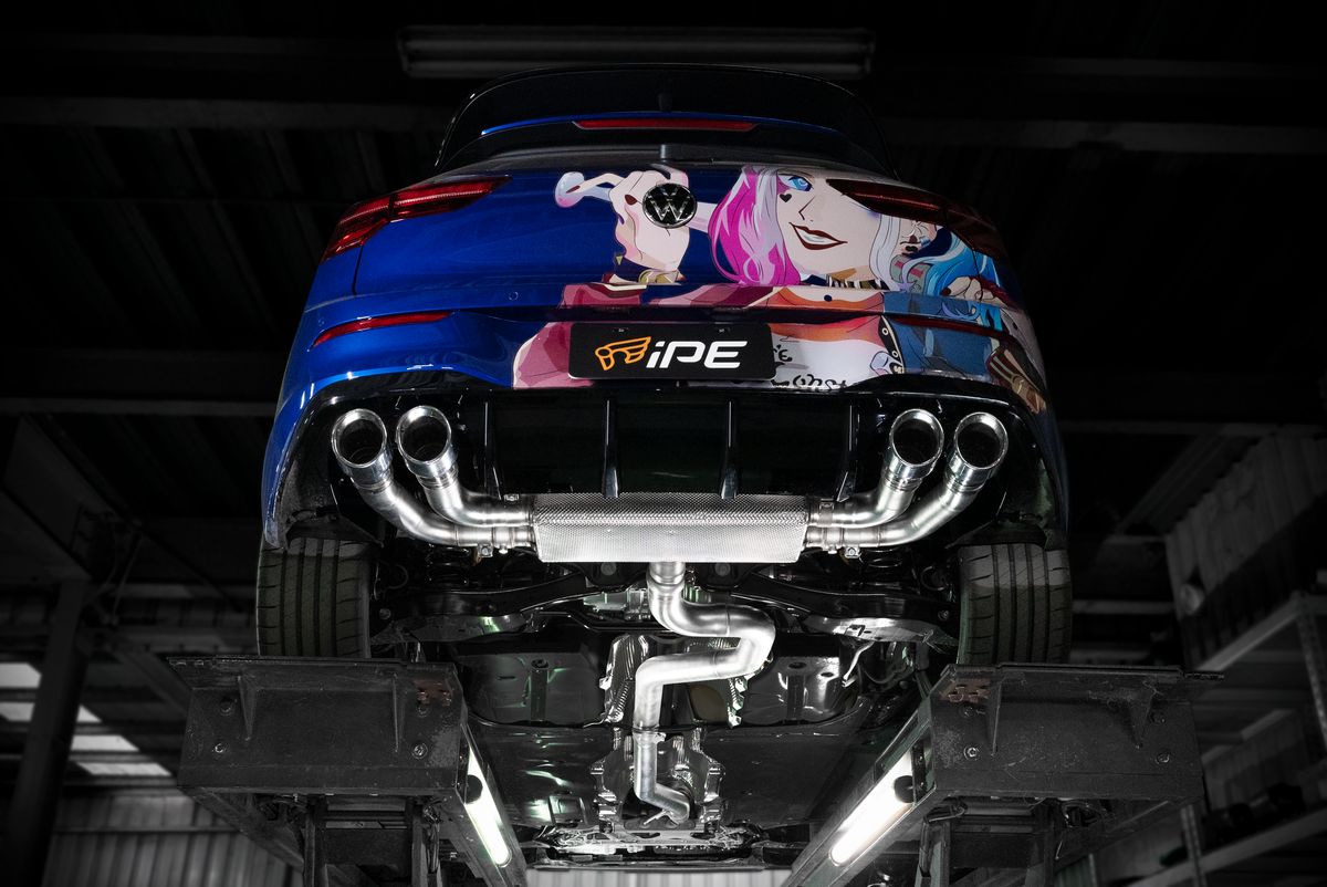 iPE Cat Back System - Volkswagen Golf R Mk8