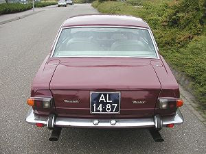 QuickSilver Stainless Steel Exhaust - Maserati Mexico (1966-1973)