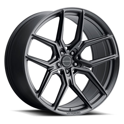 MV Forged MVF5 Vertical Forged Wheel in Satin Black