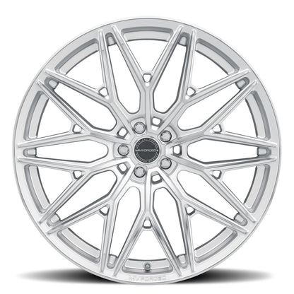 MV Forged MVF2 Vertical Forged Wheel in Diamond Silver