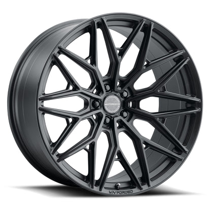MV Forged MVF2 Vertical Forged Wheel in Satin Black