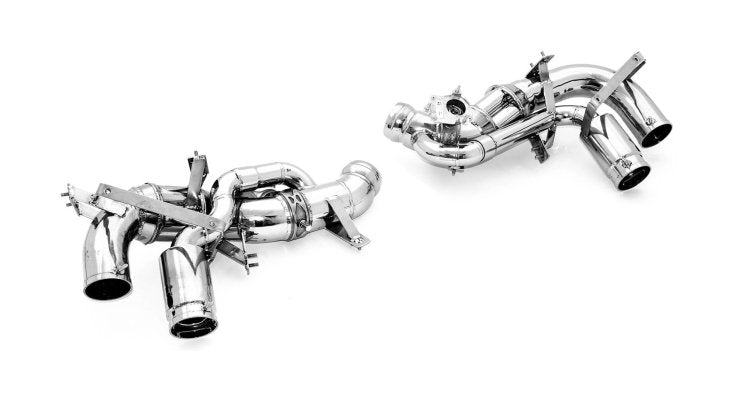 Ferrari Purosangue | Novitec Power Optimised Exhaust System Race with Flap-Regulation - Stainless-Steel